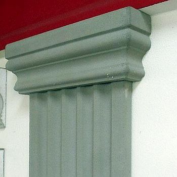 Flache Wandsäulen Pilaster fassaden Ziersäulen